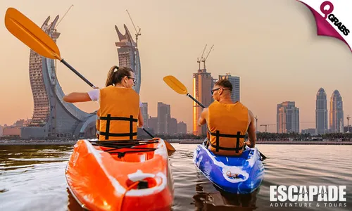 Sunset Cruise with Kayak Tour at Al Aliya Island OR Kayak Tour at Lusail Marina!